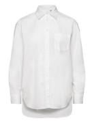 GANT Rel Classic Poplin Shirt Vit