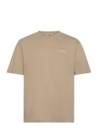 Gabba Nigel Boxy Snow Ss Tee Beige