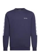 Lyle & Scott Sport Tape Crewneck Marinblå