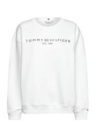 Tommy Hilfiger Crv Mdrn Reg Corp Logo Swtshrt Vit