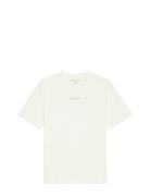 Marc O'Polo T-Shirts Short Sleeve Kräm