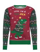Christmas Sweats The Tree-Rex Sweater Kids Multi/patterned