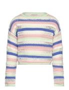 Tom Tailor Cropped Striped Pullover Multi/patterned