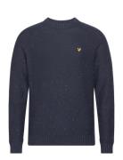 Lyle & Scott Raglan D Gal Crew Neck Marinblå