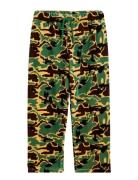 Mini Rodini Camo Aop Velour Trousers Grön