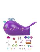 Polly Pocket Sparkle Cove Adventure Narwhal Adventurer Boat Multi/patt...