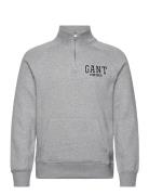 GANT Arch Half-Zip Grå