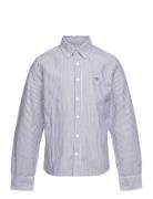 GANT Oxford Striped B.d. Shirt Blå