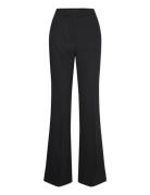 Mango Flared Suit Trousers Svart