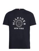 Tommy Hilfiger Hilfiger Coin Tee Marinblå