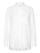 Tommy Jeans Tjw Sp Ovr Linen Shirt Vit