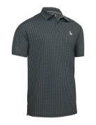 Original Penguin Golf The All-Over Pete Printed Polo Svart