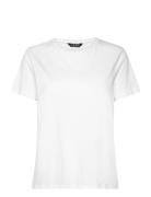 Lauren Ralph Lauren Cotton Jersey Tee Vit