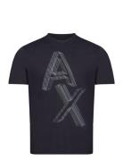 Armani Exchange T-Shirt Blå