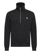 Abercrombie & Fitch Anf Mens Sweatshirts Svart