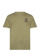 Timberland Short Sleeve Back Logo Graphic Tee Sphagnum Grön