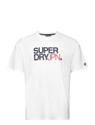 Superdry Sport Sportswear Logo Loose Tee Vit