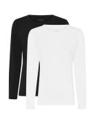 URBAN QUEST 2-Pack Women Bamboo L/S T-Shirt Slim Fit Vit