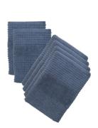 Check Håndklæder 70X140 4 Stk,50X100 2 StkMørkblå Home Textiles Bathro...