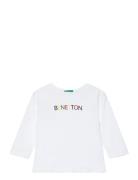 United Colors Of Benetton T-Shirt L/S Vit