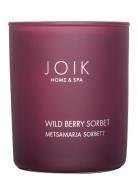 Joik Home & Spa Scented Candle Wild Berry Sorbet Doftljus Nude JOIK