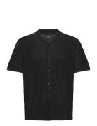 NEUW Cohen Knit Ss Shirt Svart