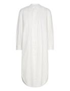 Rabens Sal R Sheer Shirting Kaftan - Gili Vit