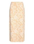 HOLZWEILER Tine Jacquard Knit Skirt Beige