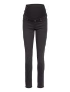 Lindex Trs Denim Mom Tova Soft Black Svart