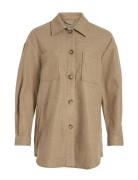 Vila Vikimmi Shirt L/S Jacket - Noos Brun