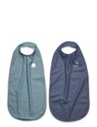 CeLaVi Long Recycled Pu Bib 2-Pack Blå