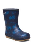 CeLaVi Thermal Wellies Aop W. Lining Blå