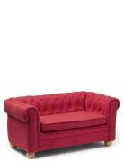 Sofa Chesterfield Small Red Home Kids Decor Furniture Red Kid's Concep...