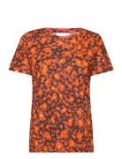 InWear Almaiw Print Tshirt Orange