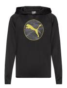 PUMA Active Sports Poly Hoodie B Svart