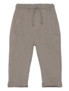 Mango Cotton Jogger-Style Trousers Brun