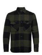 ONLY & SONS Onsmilo Ls Check Overshirt Grön