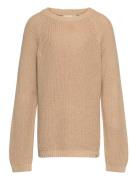 Lil'Atelier Nmmemlen Ls Knit Lil Beige