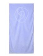 Rosemunde Towel 100X150Cm Blå