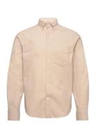 GANT Reg Ut Corduroy Shirt Beige