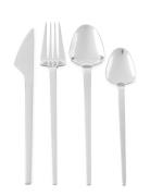 Vienna Flatware - 24 Piece Set Home Tableware Cutlery Cutlery Set Silv...