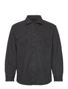 Jack & J S Jorzac Melange Overshirt Ls Svart