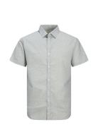 Jack & J S Jprblasummer Print Shirt S/S Ss24 Sn Grå