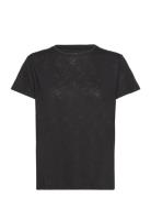 Casall Soft Texture Tee Svart