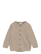 Fixoni Knitted Cardigan Beige