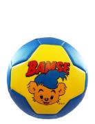 Bamse Football 3, Blue/Yellow Toys Outdoor Toys Outdoor Games Multi/pa...