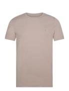 AllSaints Tonic Ss Crew Brun