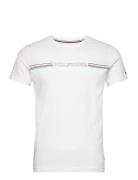 Tommy Hilfiger Stripe Chest Tee Vit