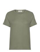 Lindex Top Helga Khaki Green