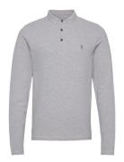 AllSaints Reform Ls Polo Grå